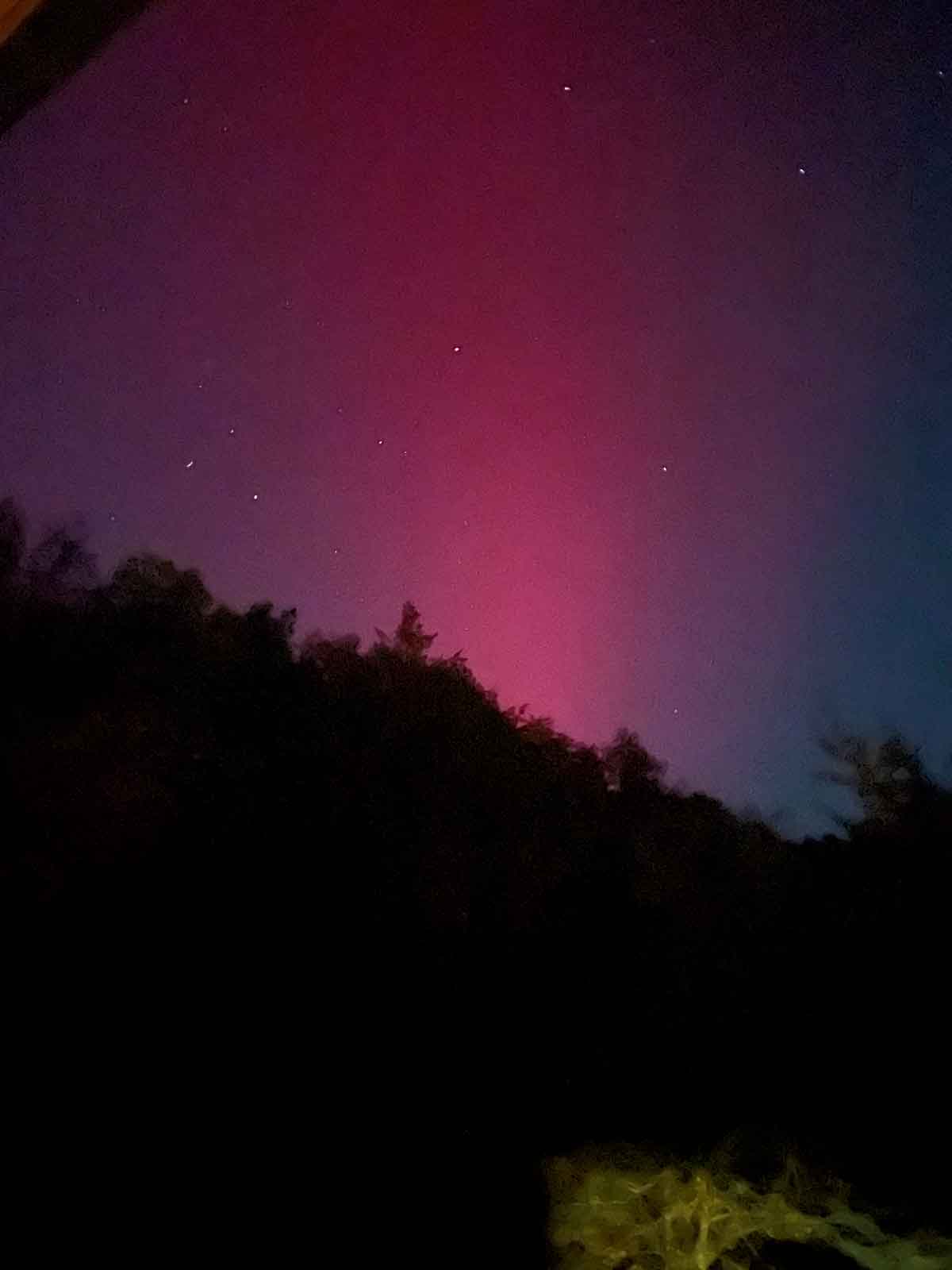 Northern Lights in the Ozarks